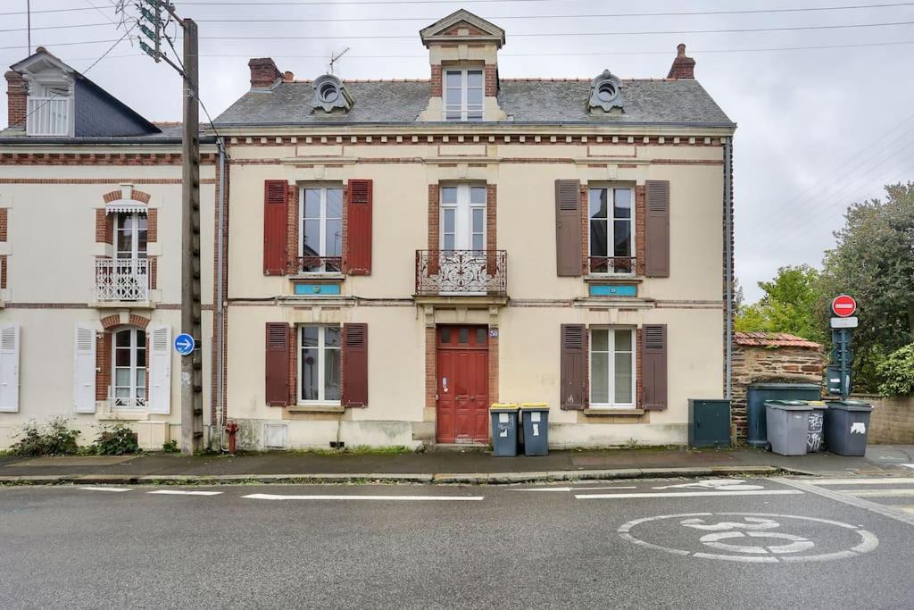 Joli Studio Au Calme Proche Parc Du Thabor/Centre Rennes Exteriör bild